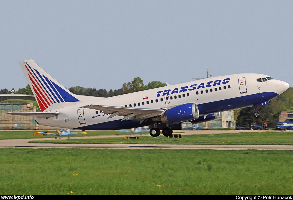 Transaero Airlines – Boeing B737-524 VP-BYJ