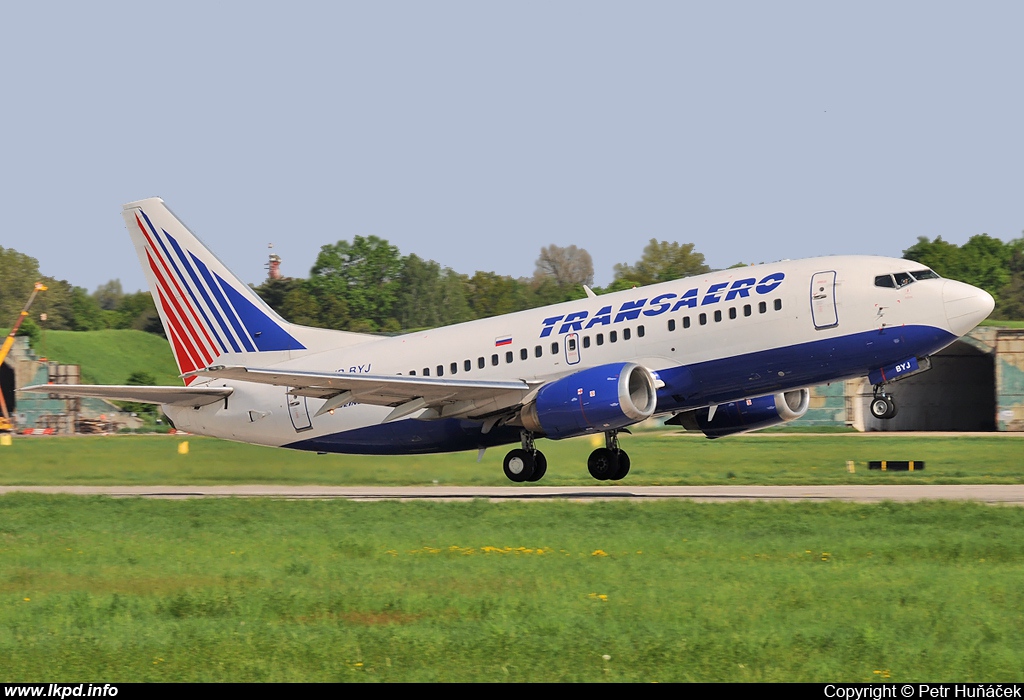 Transaero Airlines – Boeing B737-524 VP-BYJ