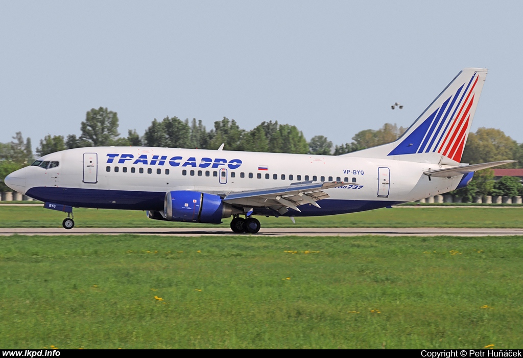 Transaero Airlines – Boeing B737-524 VP-BYQ