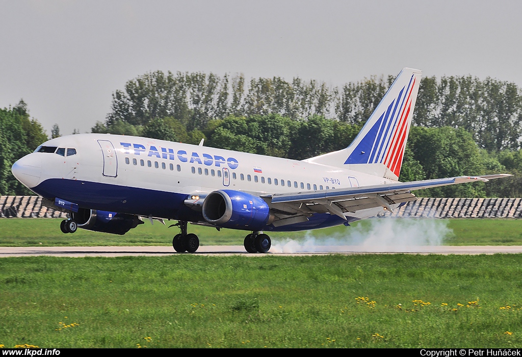 Transaero Airlines – Boeing B737-524 VP-BYQ