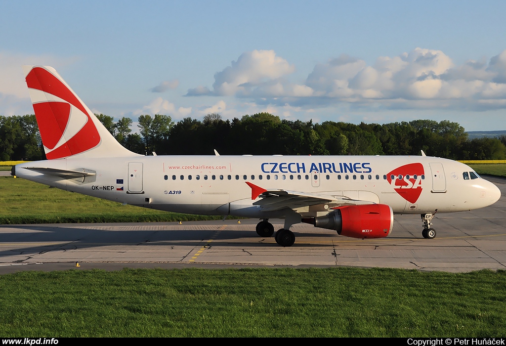 SA Czech Airlines – Airbus A319-112 OK-NEP