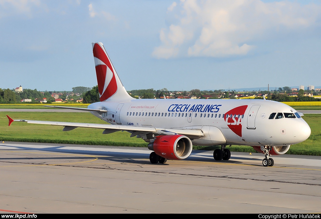 SA Czech Airlines – Airbus A319-112 OK-NEP