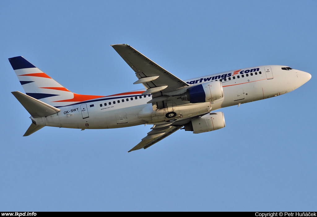 Smart Wings – Boeing B737-7Q8 OK-SWT