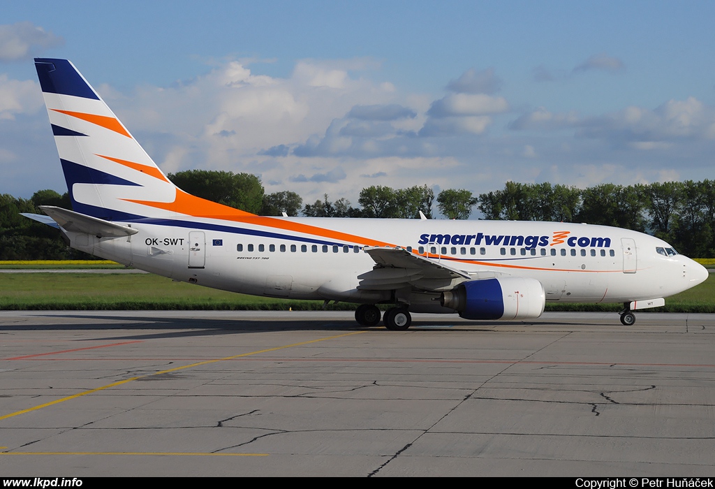 Smart Wings – Boeing B737-7Q8 OK-SWT