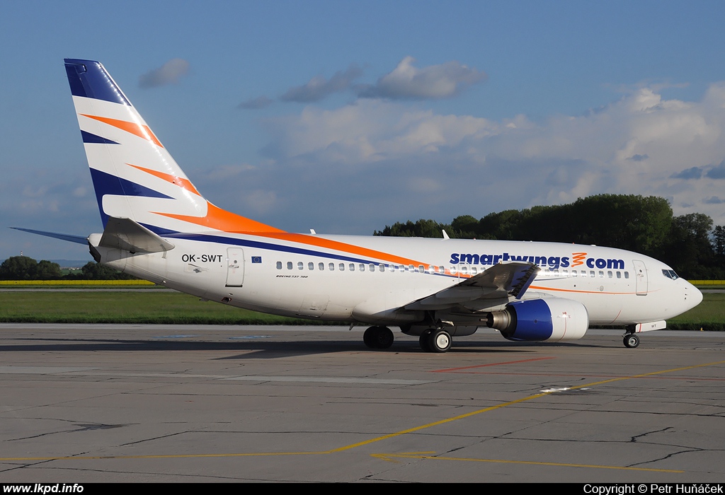 Smart Wings – Boeing B737-7Q8 OK-SWT