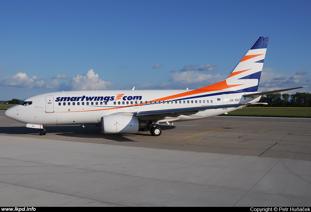 Smart Wings – Boeing B737-7Q8 OK-SWT