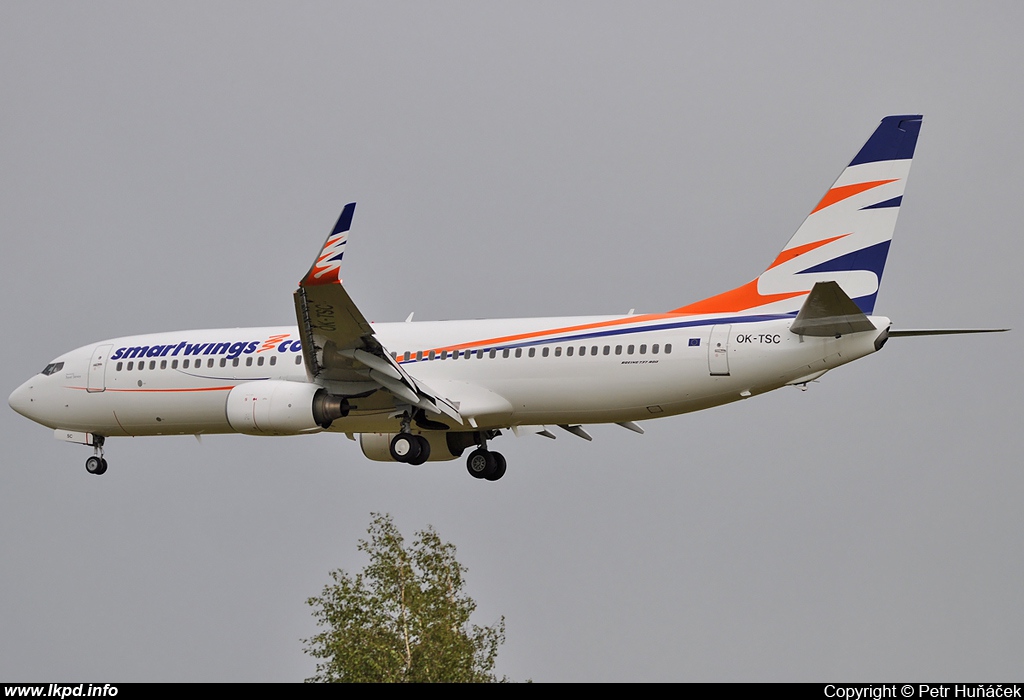 Smart Wings – Boeing B737-8FH OK-TSC