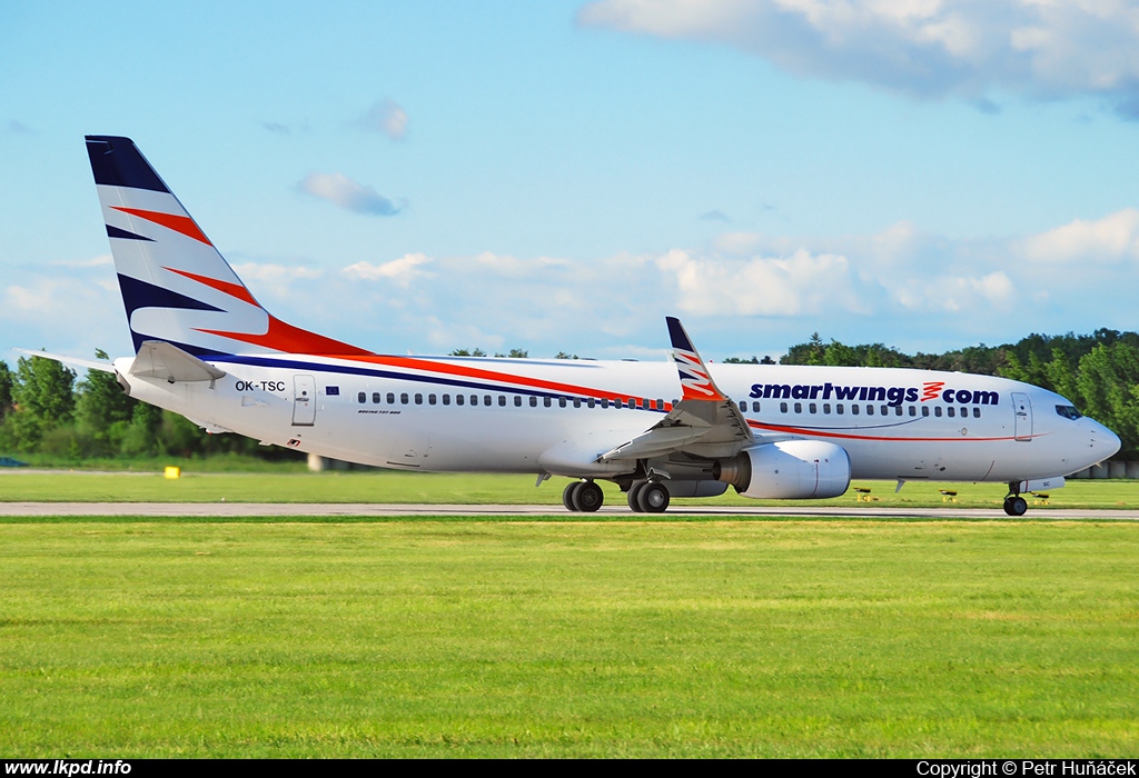 Smart Wings – Boeing B737-8FH OK-TSC