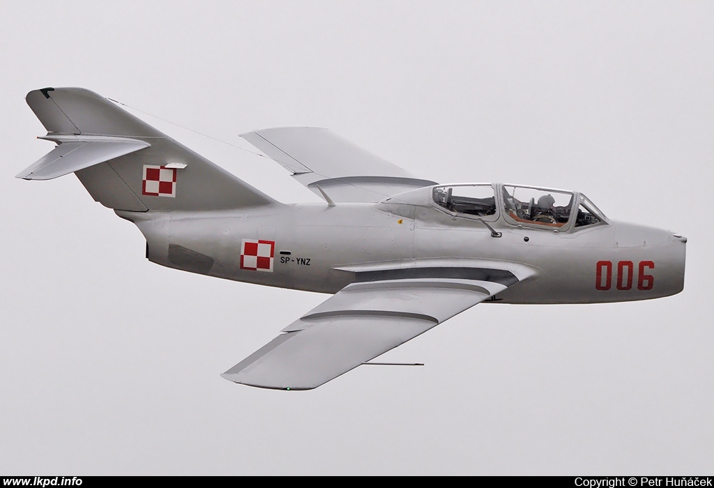 Polskie Orly – PZL - Mielec Lim-2 (MiG-15UTI)  SP-YNZ