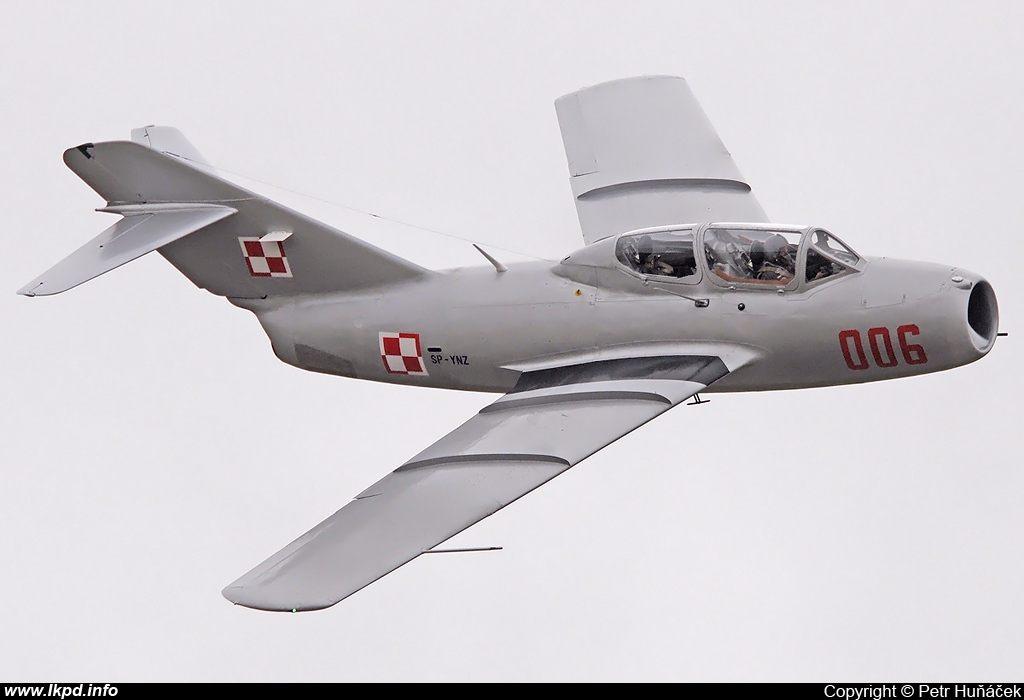 Polskie Orly – PZL - Mielec Lim-2 (MiG-15UTI)  SP-YNZ