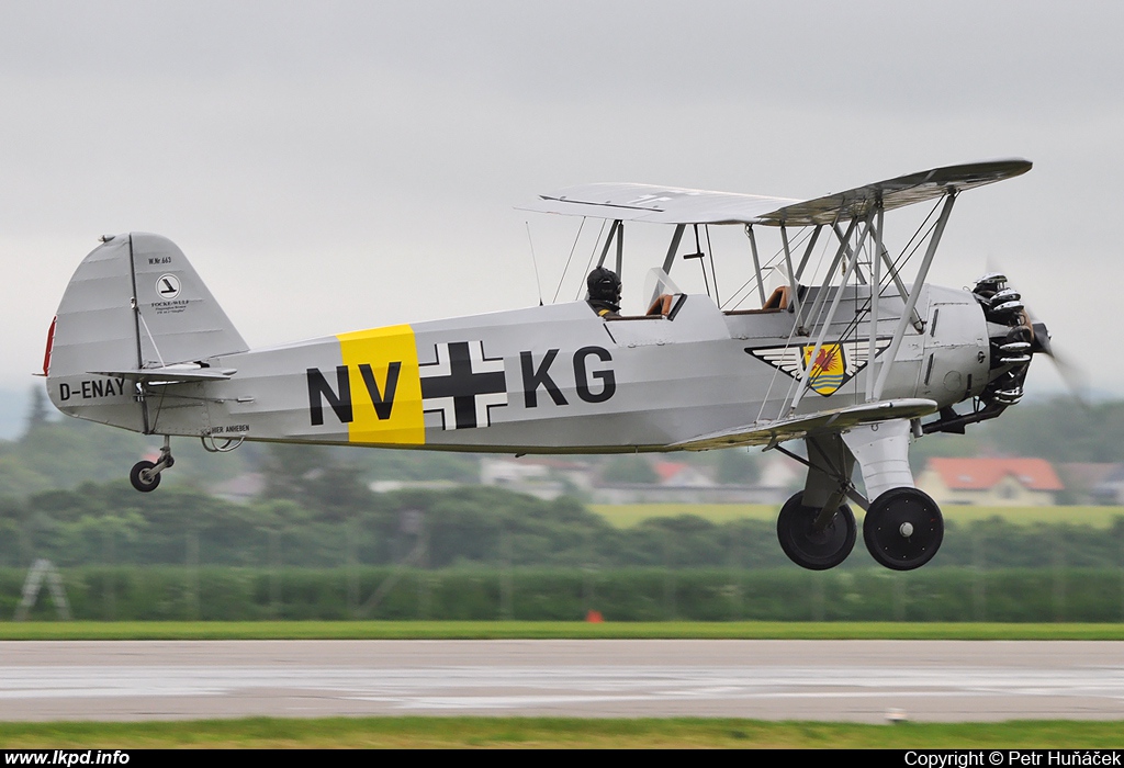 Private/Soukrom – Focke-Wulf Sk12 Stieglitz (Fw-44J) D-ENAY