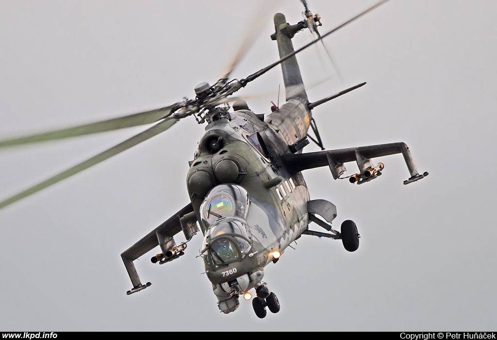 Czech Air Force – Mil Mi-24V 7360