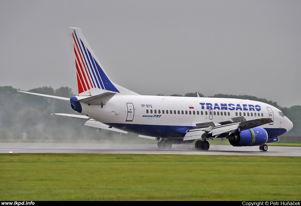 Transaero Airlines – Boeing B737-524 VP-BYQ