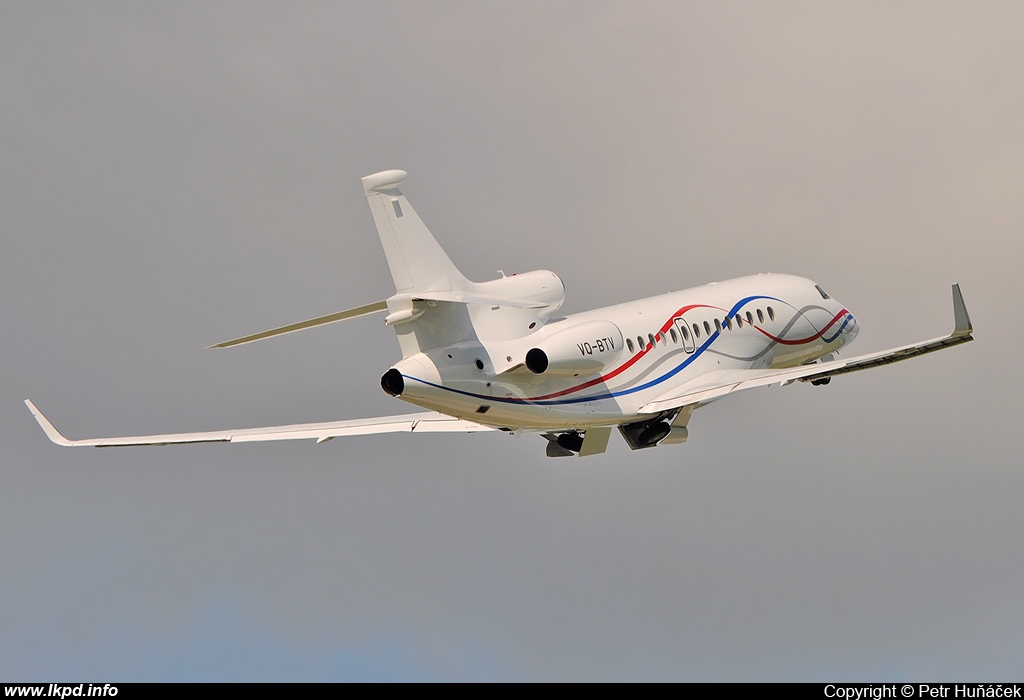 Private/Soukrom – Dassault Aviation Falcon 7X VQ-BTV