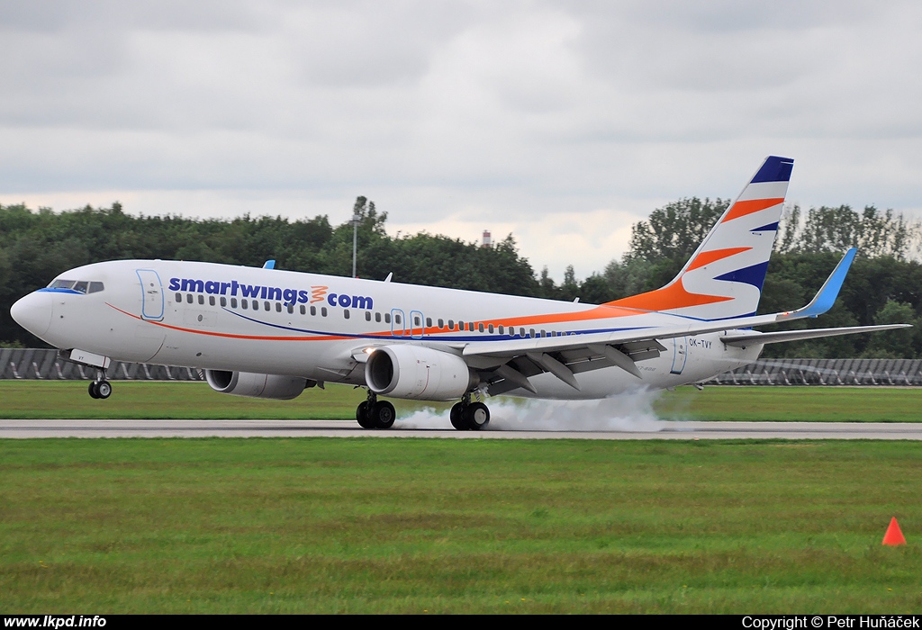 Smart Wings – Boeing B737-8Q8 OK-TVY