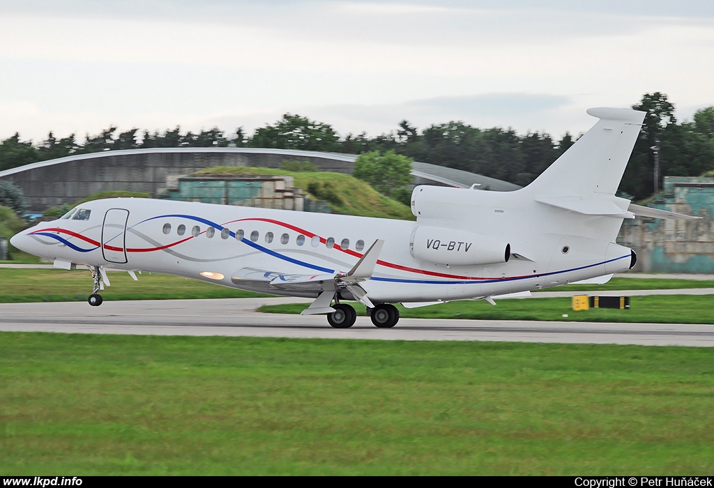 Private/Soukrom – Dassault Aviation Falcon 7X VQ-BTV