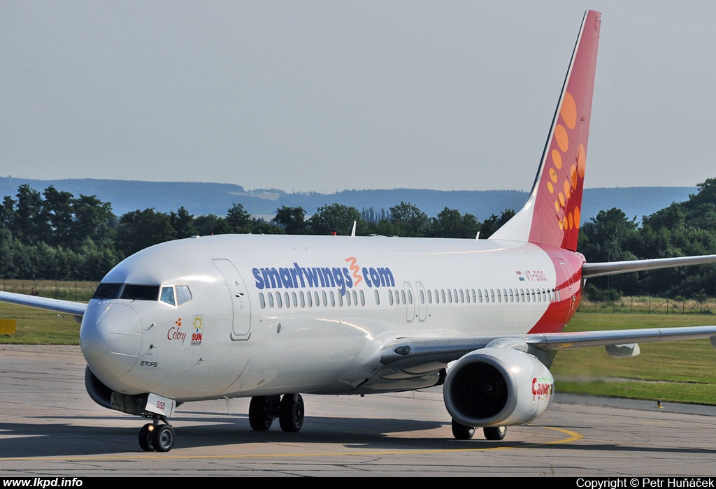 Smart Wings (SpiceJet) – Boeing B737-8GJ VT-SGQ