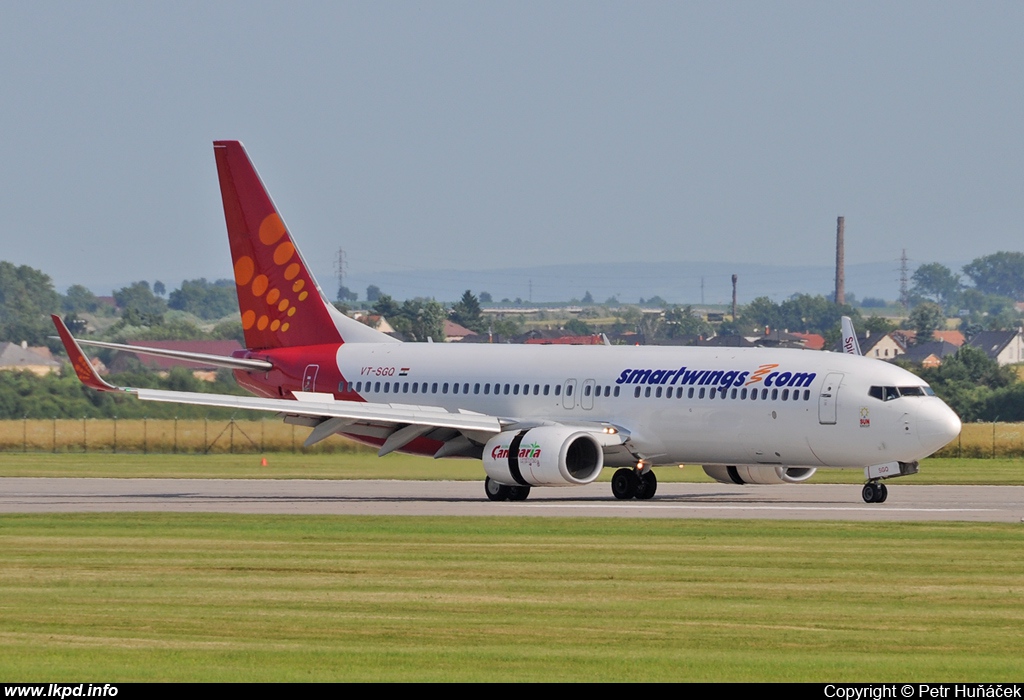 Smart Wings (SpiceJet) – Boeing B737-8GJ VT-SGQ