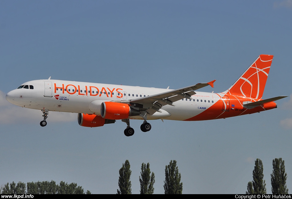 Holidays Czech Airlines – Airbus A320-214 OK-LEF