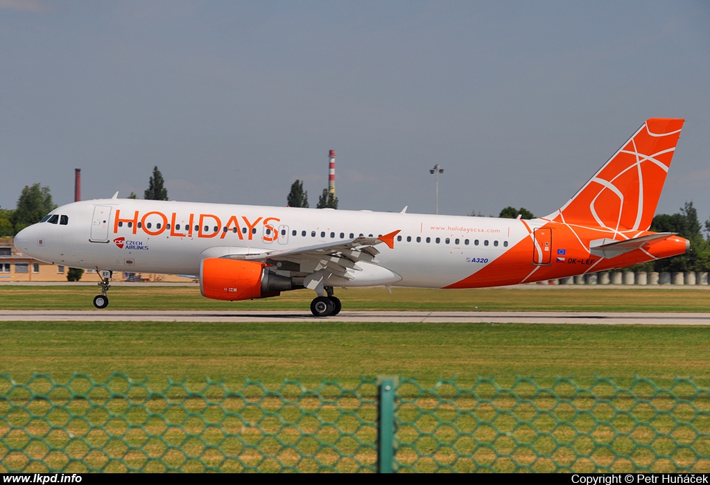 Holidays Czech Airlines – Airbus A320-214 OK-LEF