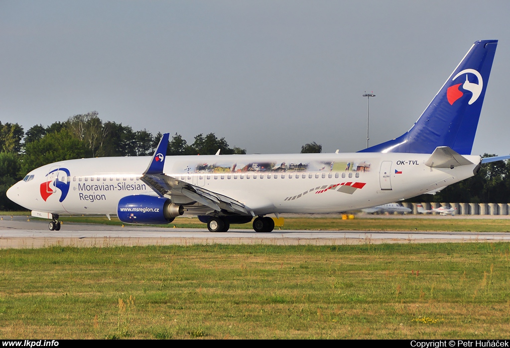 Travel Service – Boeing B737-8FN OK-TVL