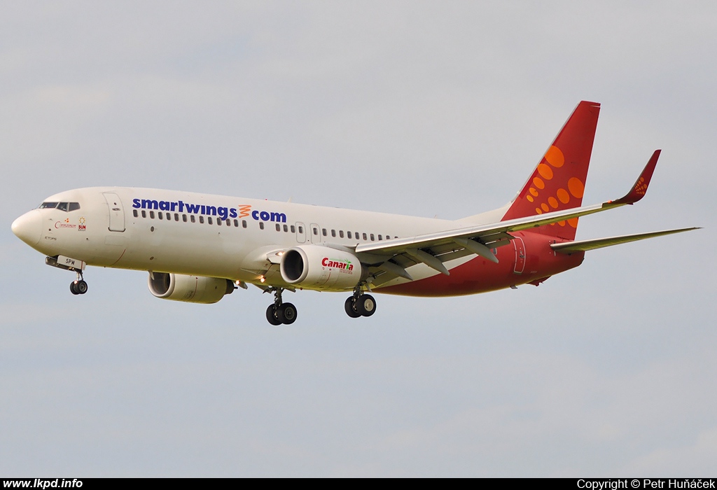 Smart Wings (SpiceJet) – Boeing B737-86N VT-SPW