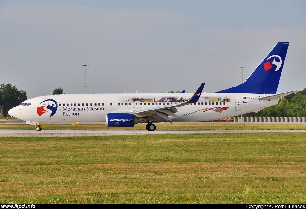 Travel Service – Boeing B737-8FN OK-TVL