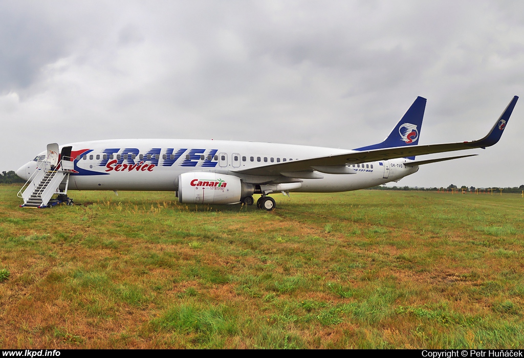 Travel Service – Boeing B737-8Q8 OK-TVG