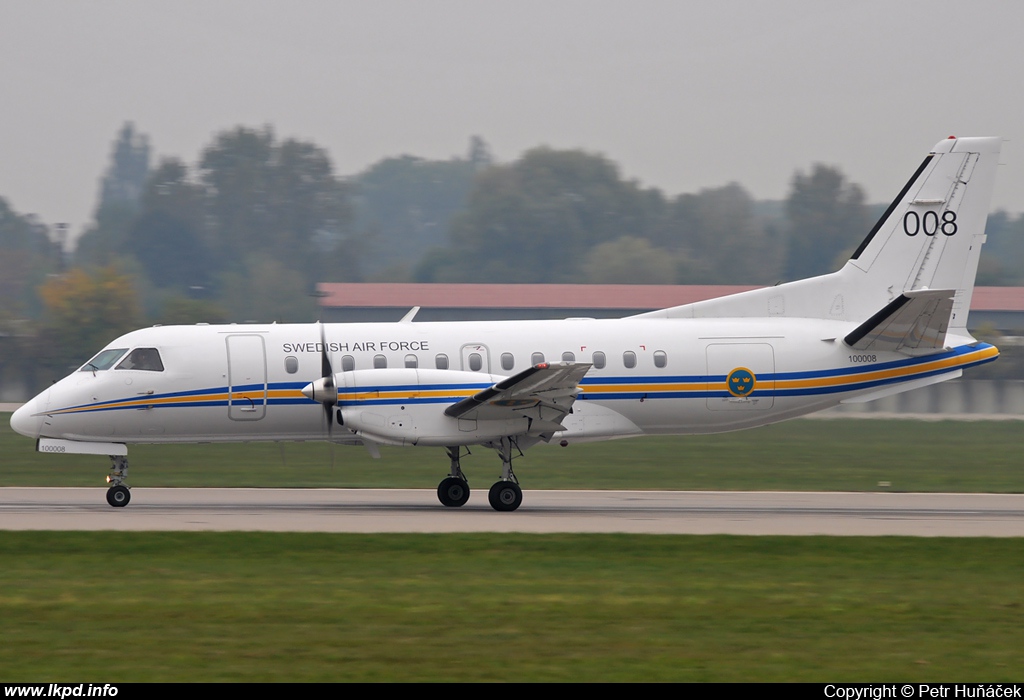 Sweden Air Force – Saab SF-340B (Tp100C) 100008