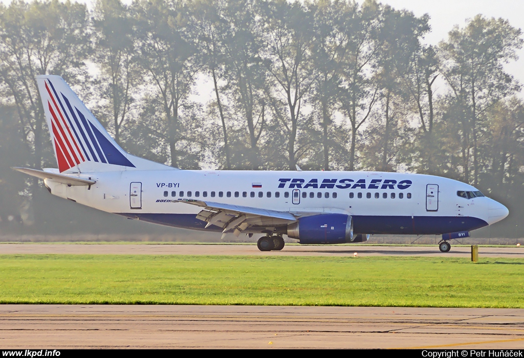 Transaero Airlines – Boeing B737-524 VP-BYI