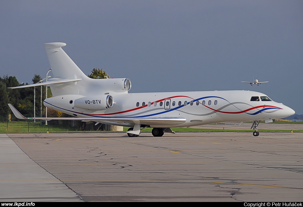 Private/Soukrom – Dassault Aviation Falcon 7X VQ-BTV