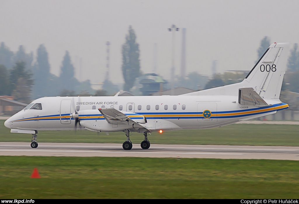 Sweden Air Force – Saab SF-340B (OS100) 100008