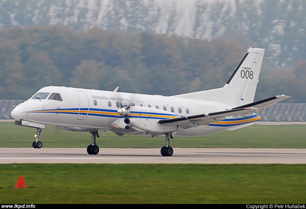 Sweden Air Force – Saab SF-340B (OS100) 100008