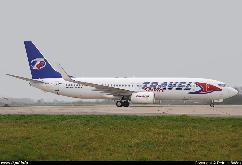 Travel Service – Boeing B737-86N OK-TVT