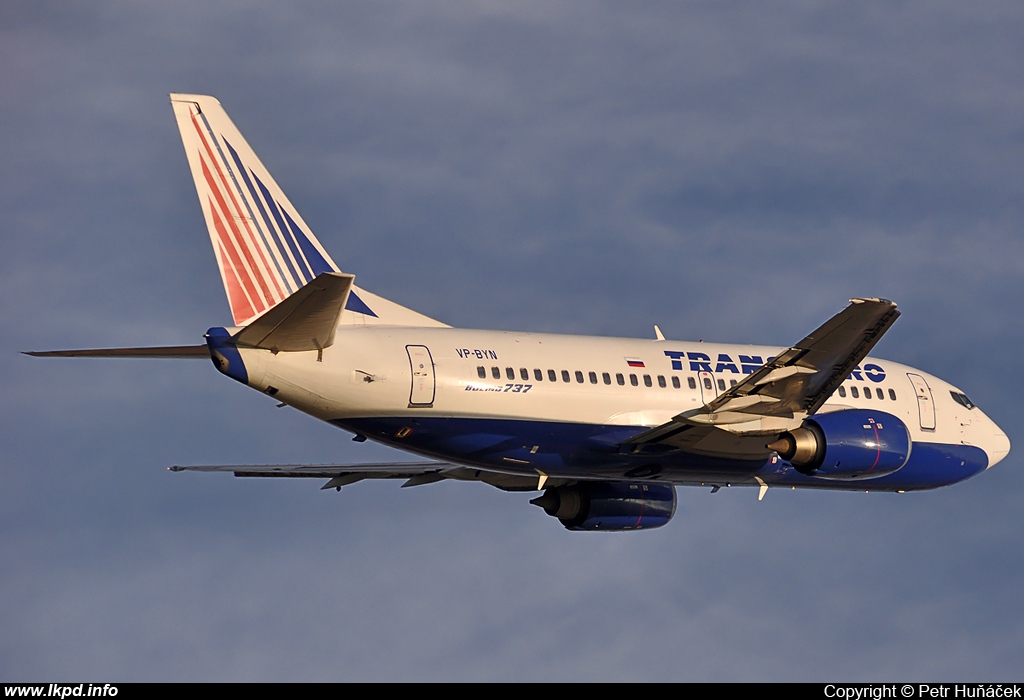 Transaero Airlines – Boeing B737-524 VP-BYN