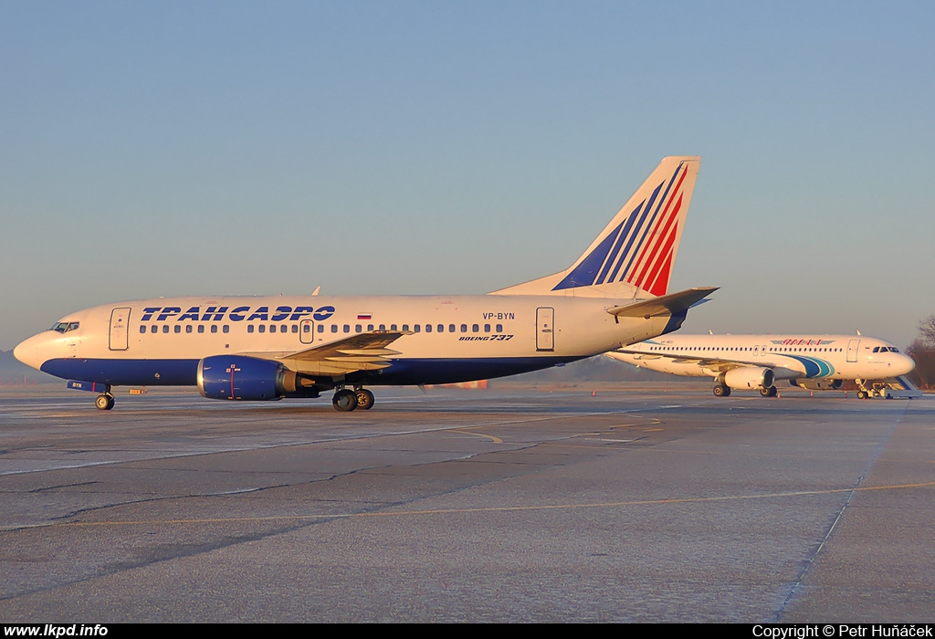 Transaero Airlines – Boeing B737-524 VP-BYN