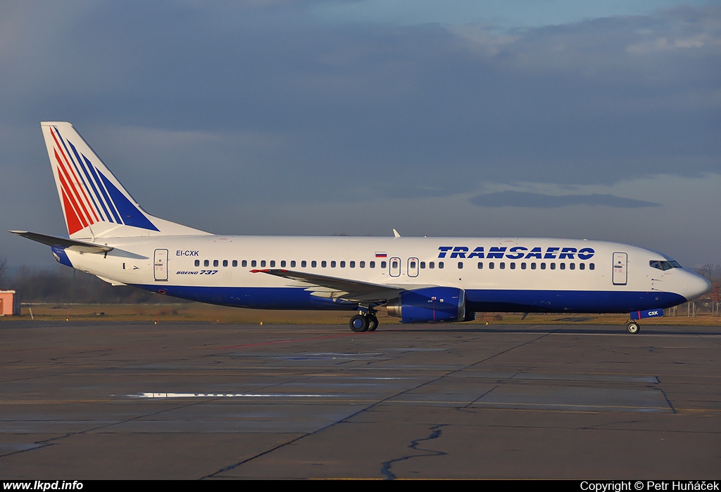 Transaero Airlines – Boeing B737-4S3 EI-CXK