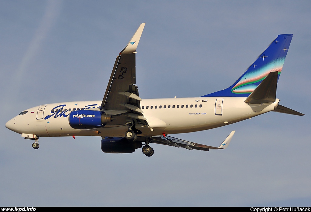 Yakutia – Boeing B737-7Q8 VP-BIB