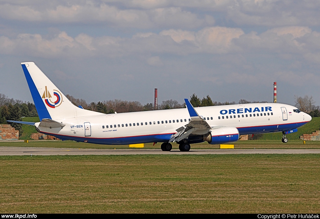 Orenair – Boeing B737-86J VP-BEN