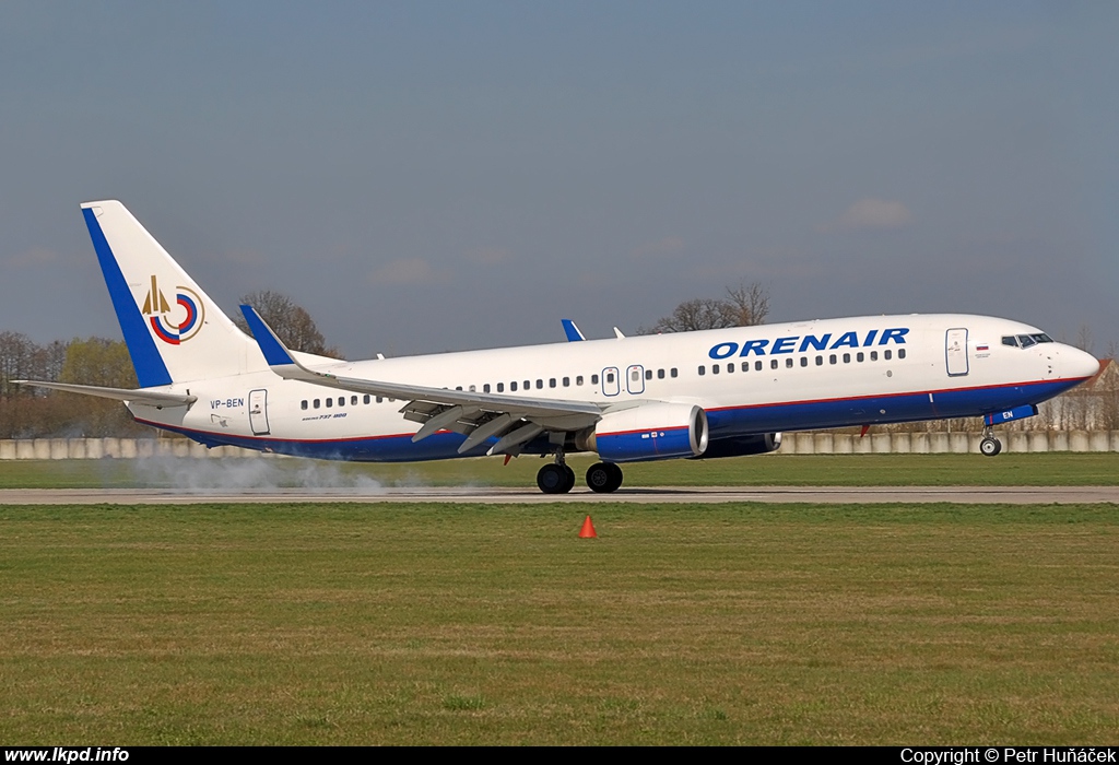 Orenair – Boeing B737-86J VP-BEN