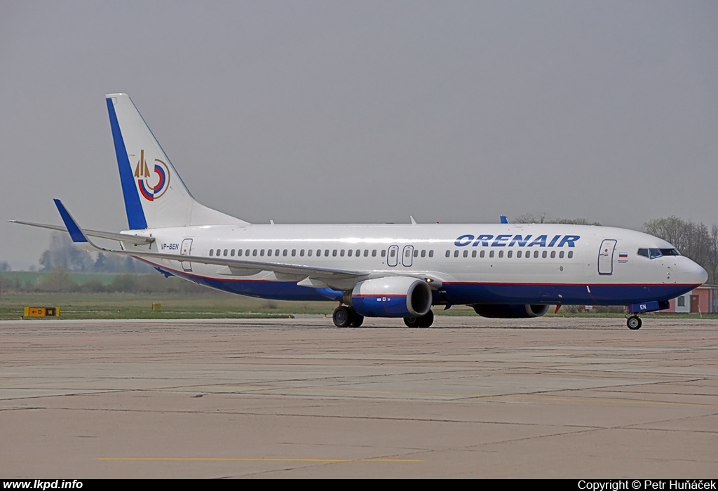 Orenair – Boeing B737-86J VP-BEN