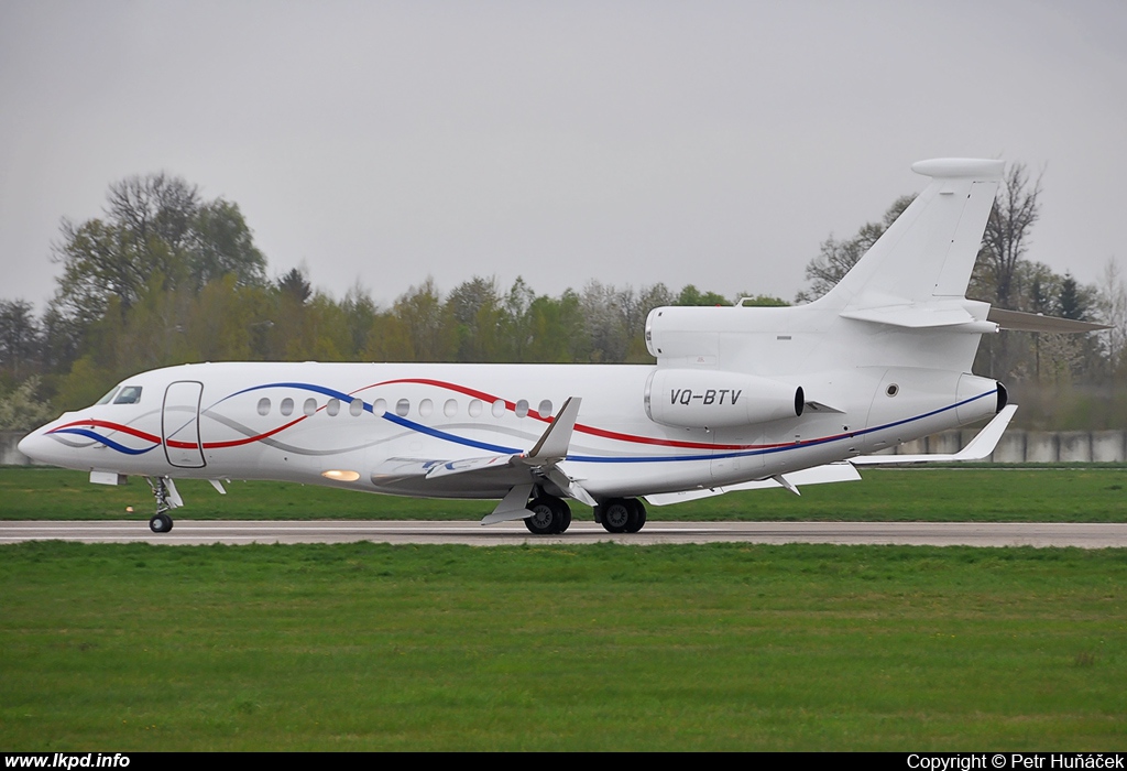 Private/Soukrom – Dassault Aviation Falcon 7X VQ-BTV