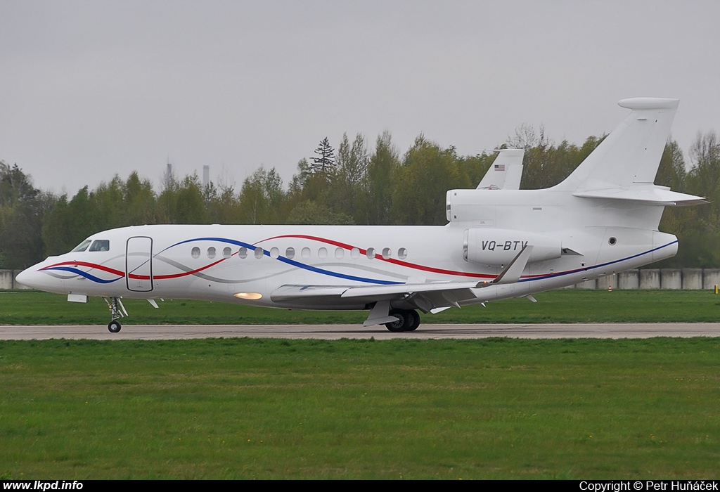 Private/Soukrom – Dassault Aviation Falcon 7X VQ-BTV