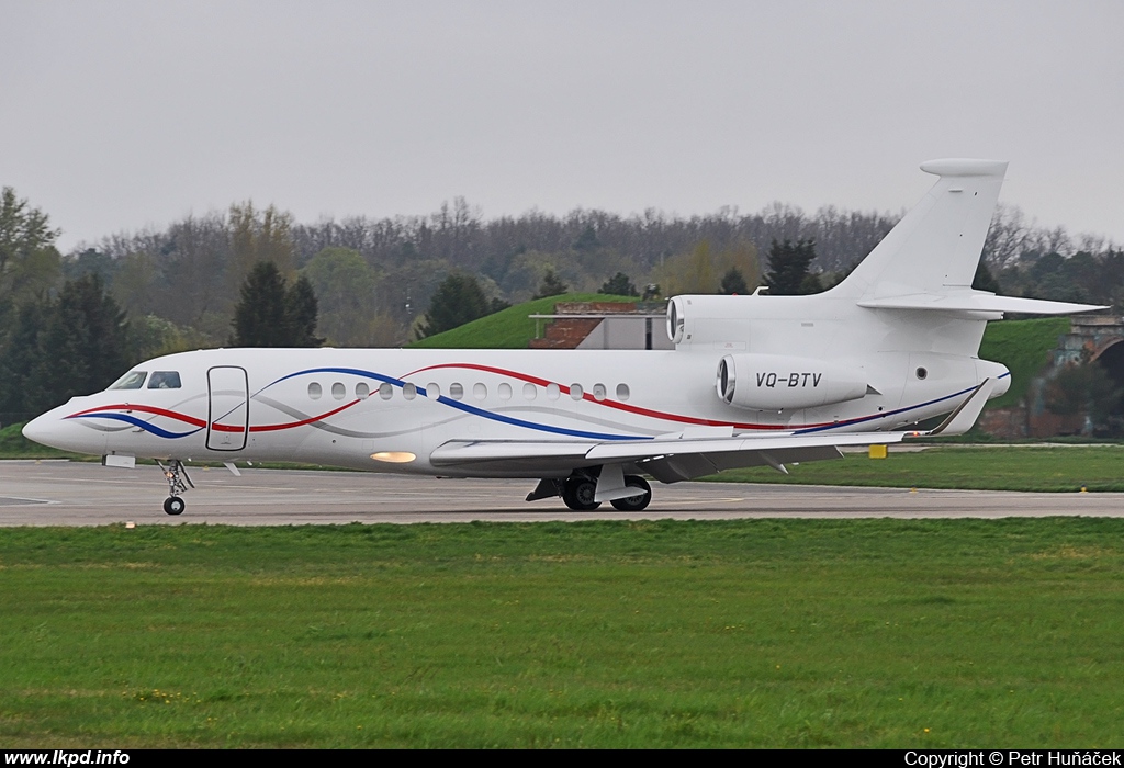 Private/Soukrom – Dassault Aviation Falcon 7X VQ-BTV