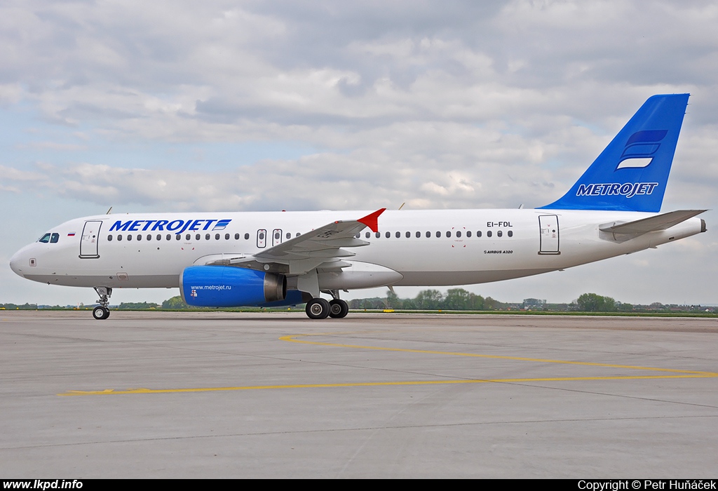 Metrojet – Airbus A320-232 EI-FDL