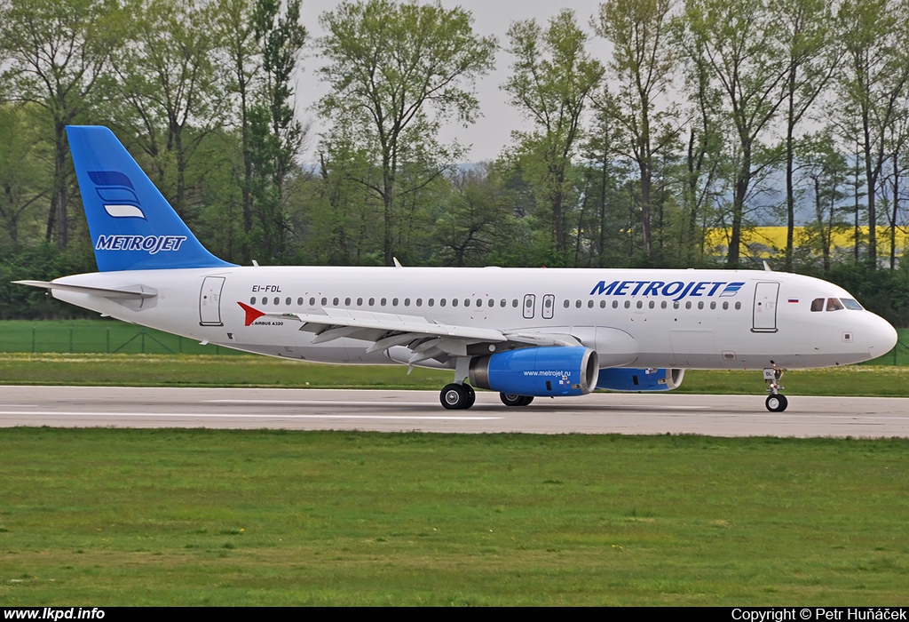 Metrojet – Airbus A320-232 EI-FDL