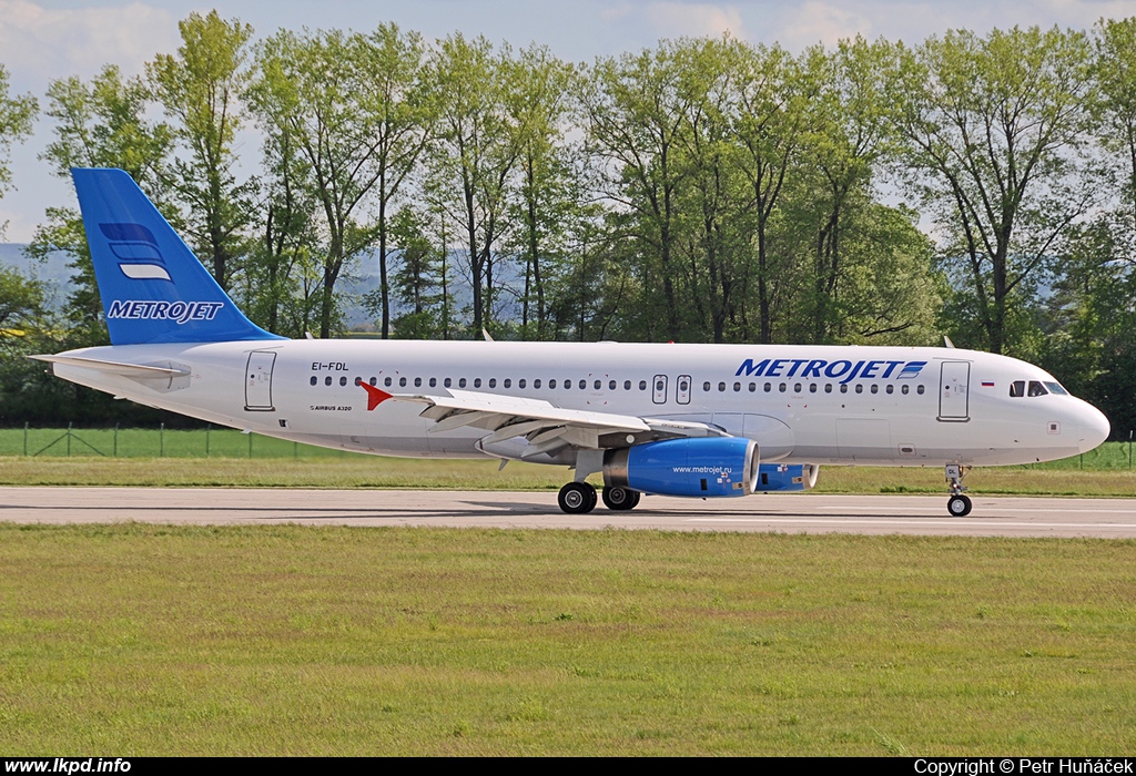 Metrojet – Airbus A320-232 EI-FDL