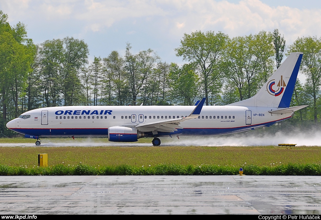 Orenair – Boeing B737-86J VP-BEN