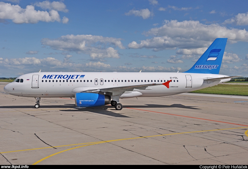 Metrojet – Airbus A320-232 EI-FDL