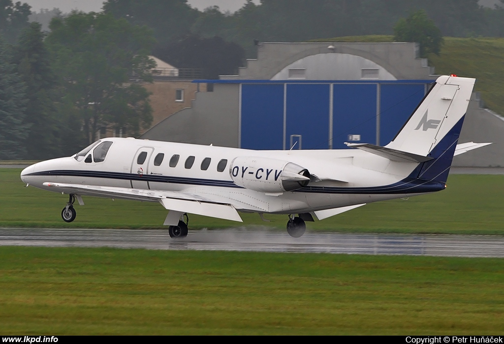 North Flying A/S – Cessna C550 Citation II OY-CYV